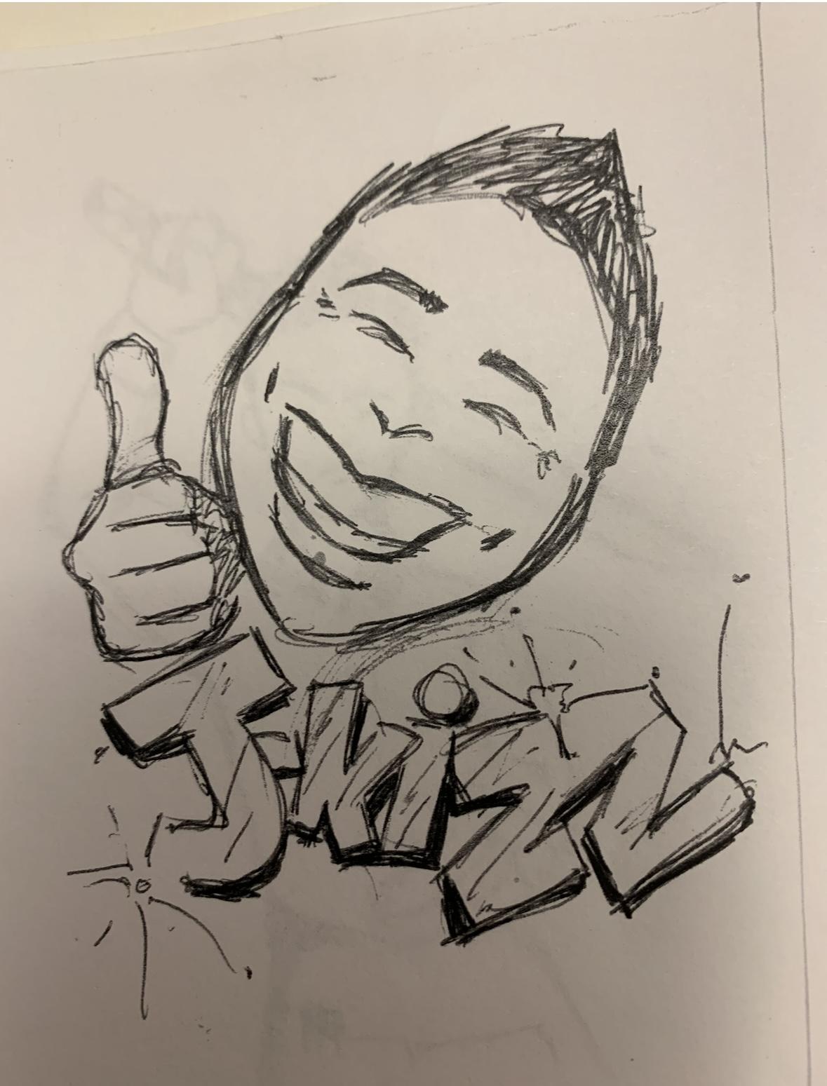 Drawing by Patrick O’Neill