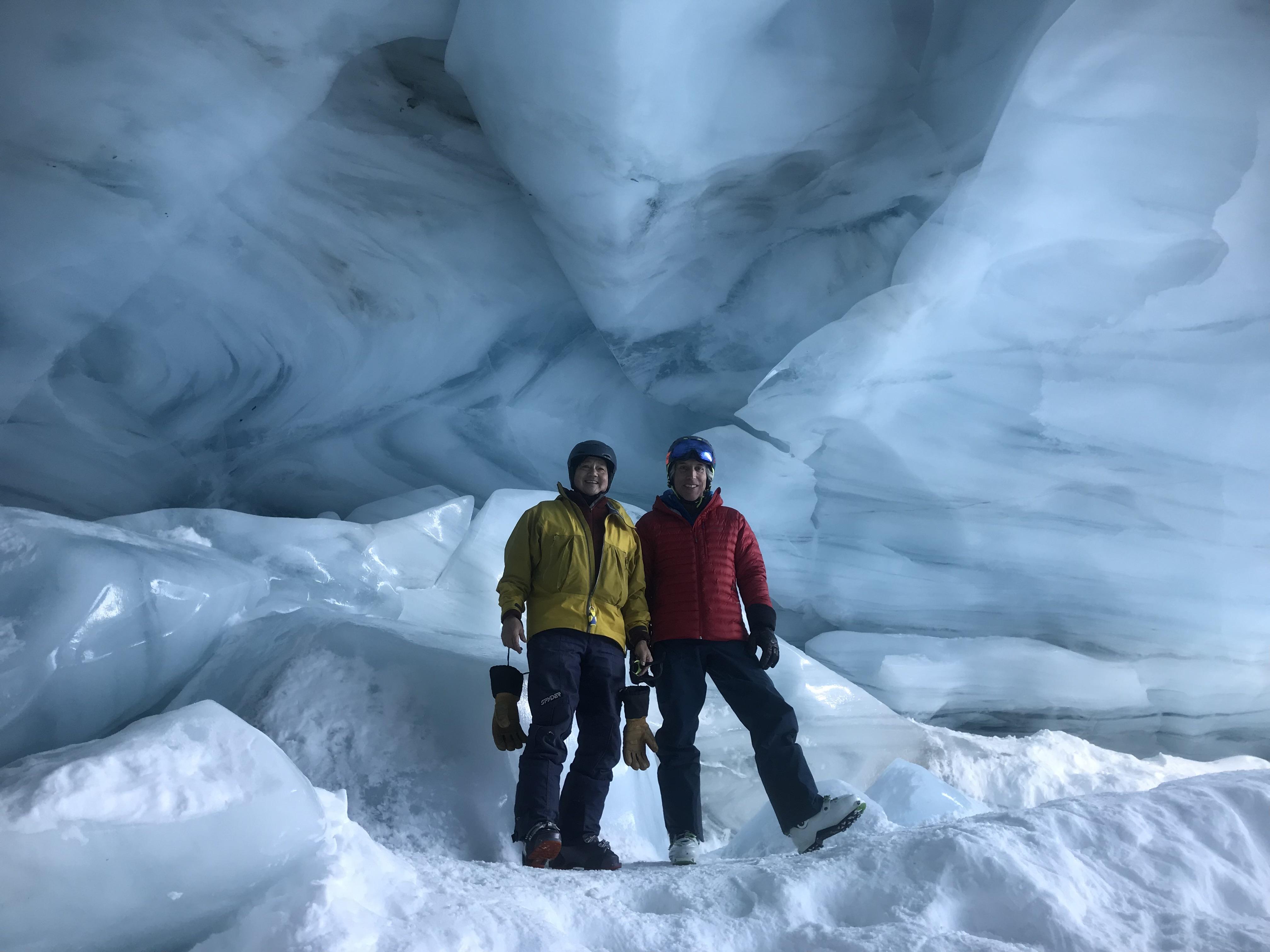 Chris and Jim in the Blackcom…