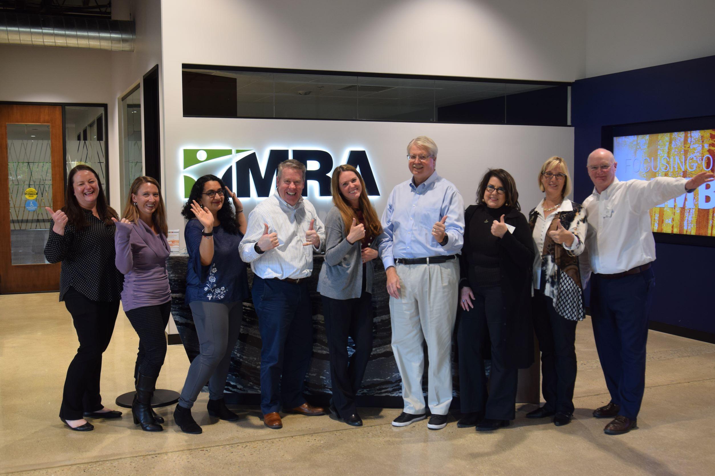 Dan with some of the HR Servi…