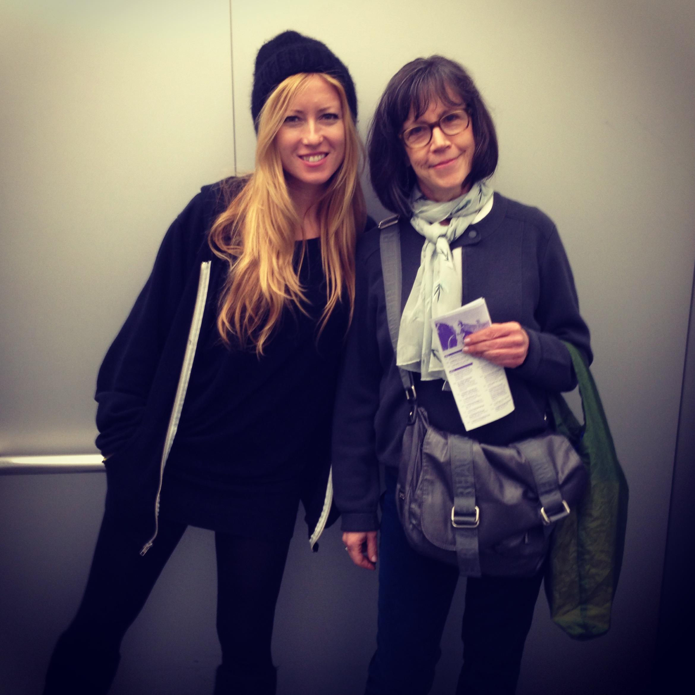 At the MoMA with Annie and Sa…