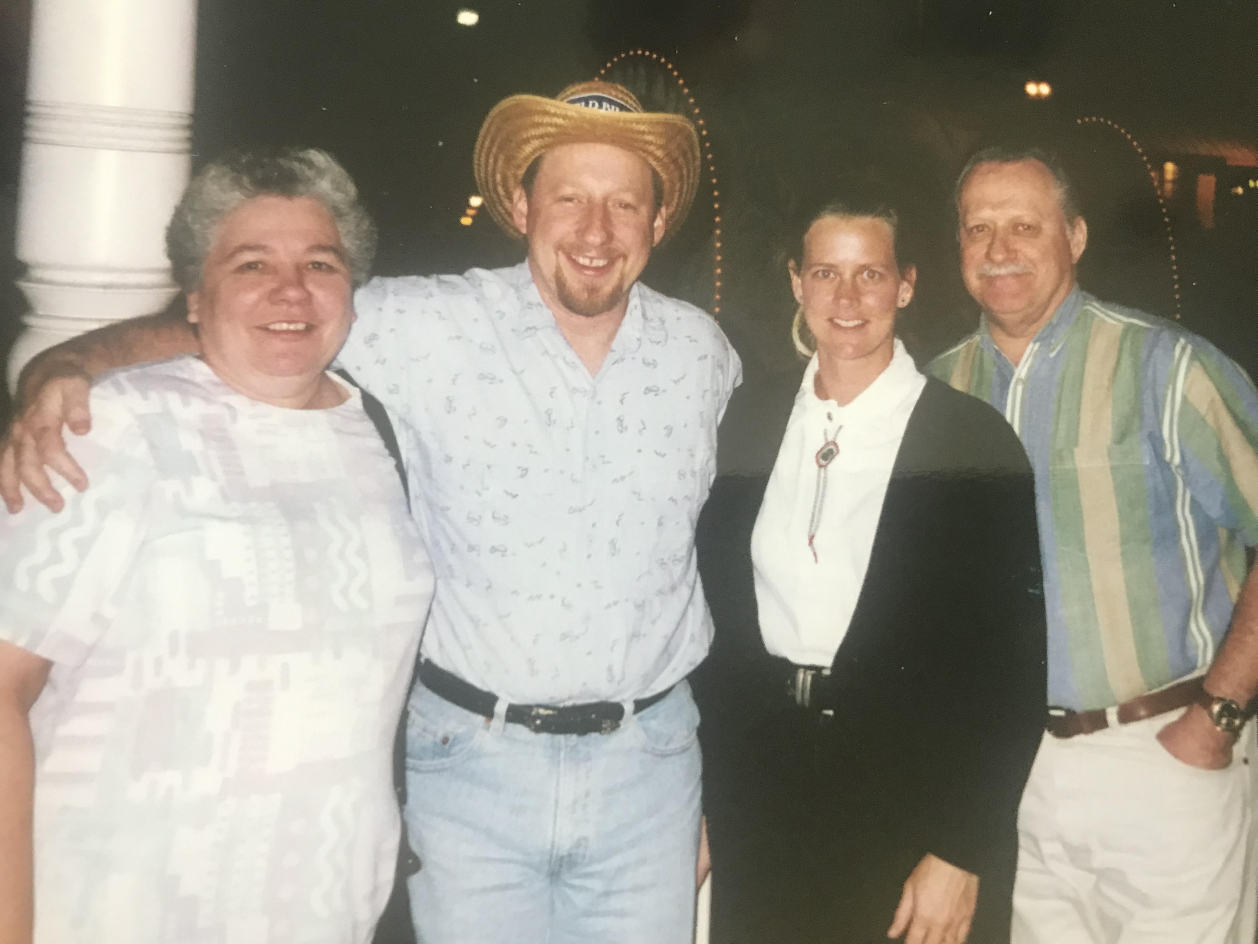 Mom, Darryl, Robyn, Dad