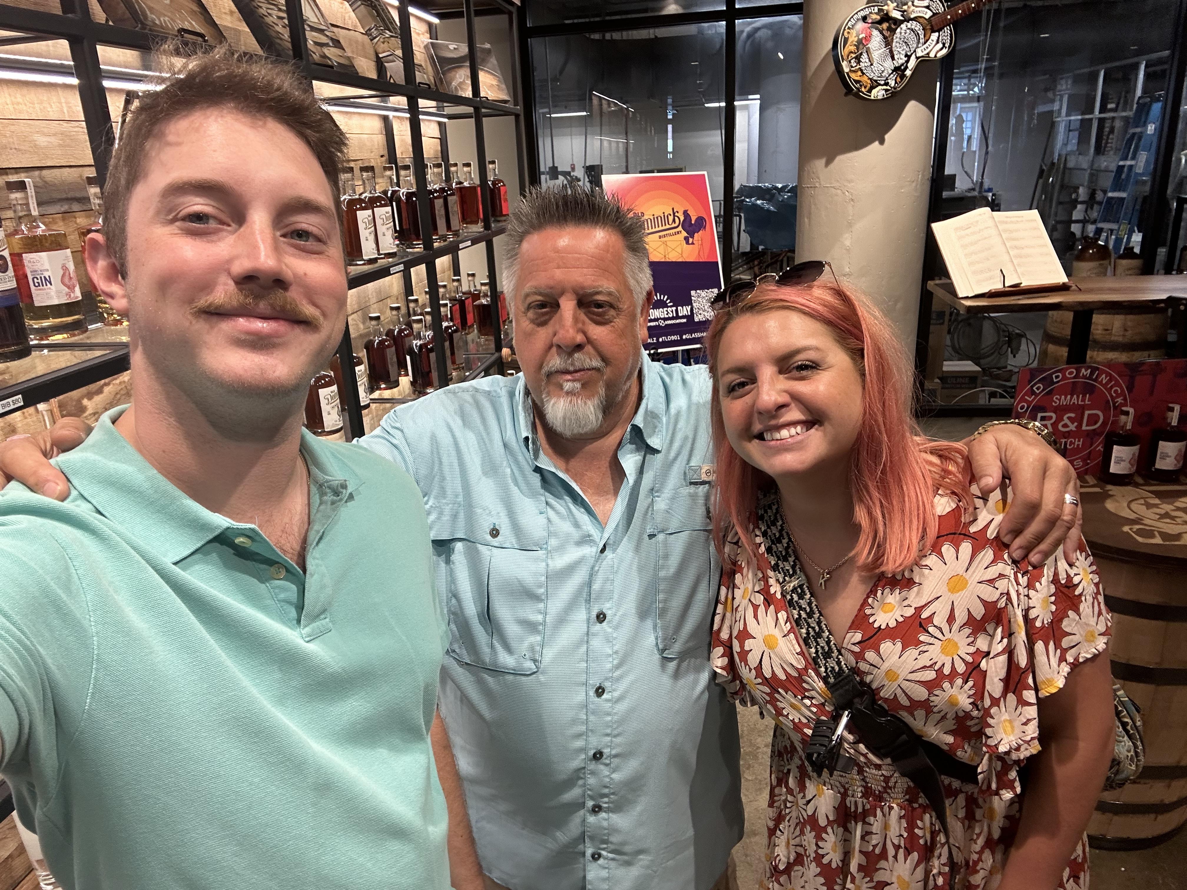 Old Dominick whiskey tasting …