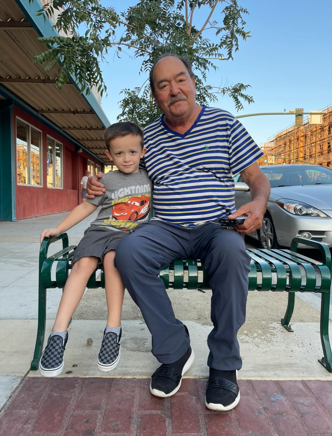 Alfonso with Great Grandson N…