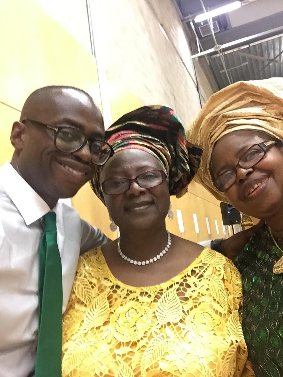 Me, aunty and mum at her birt…
