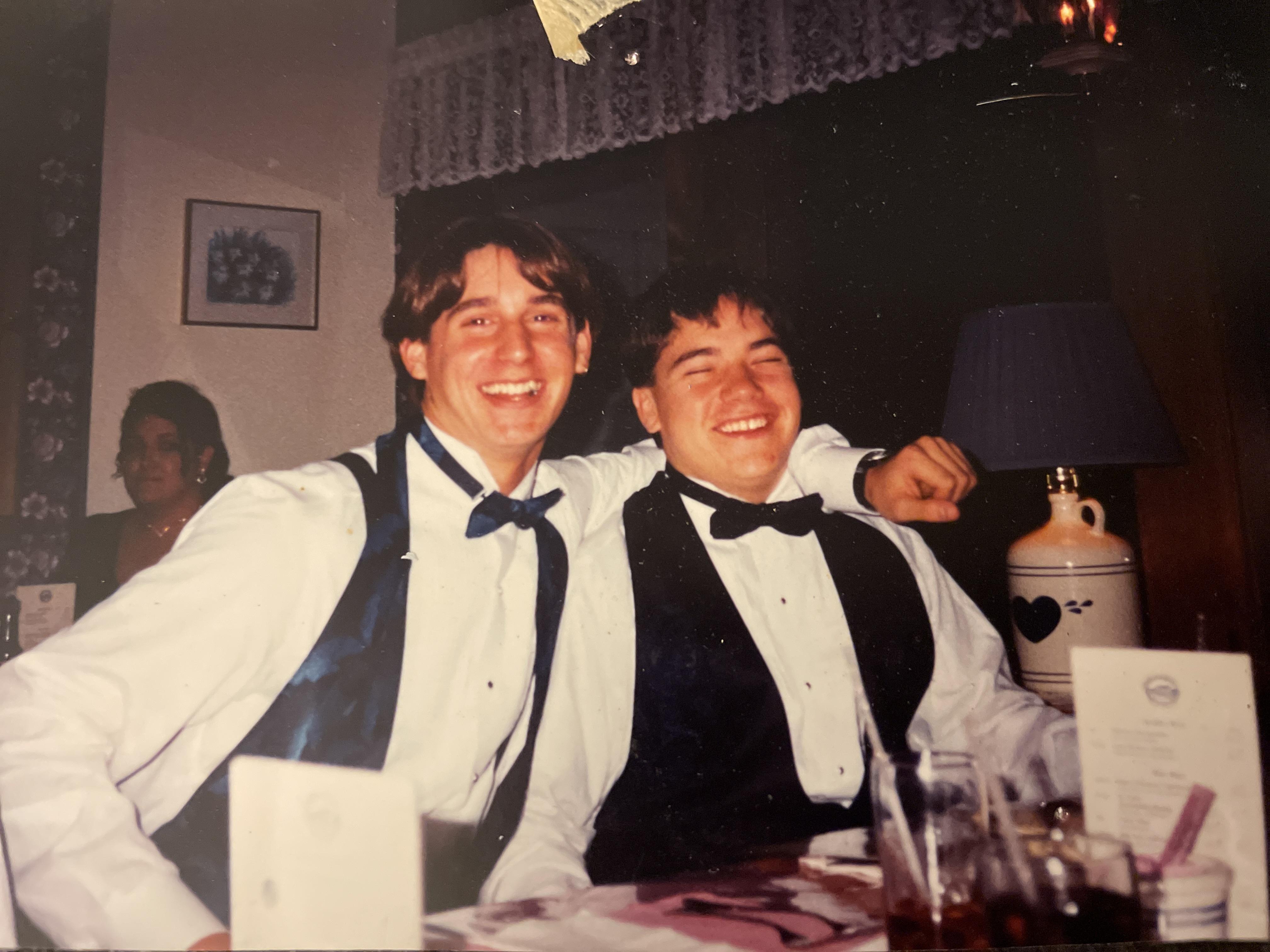 Mike and Daryl at prom