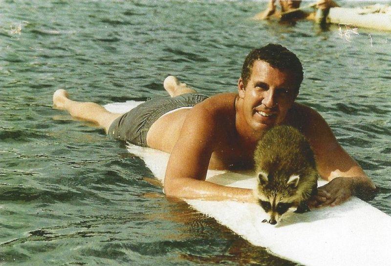 Don and Squeaky, the rescued …