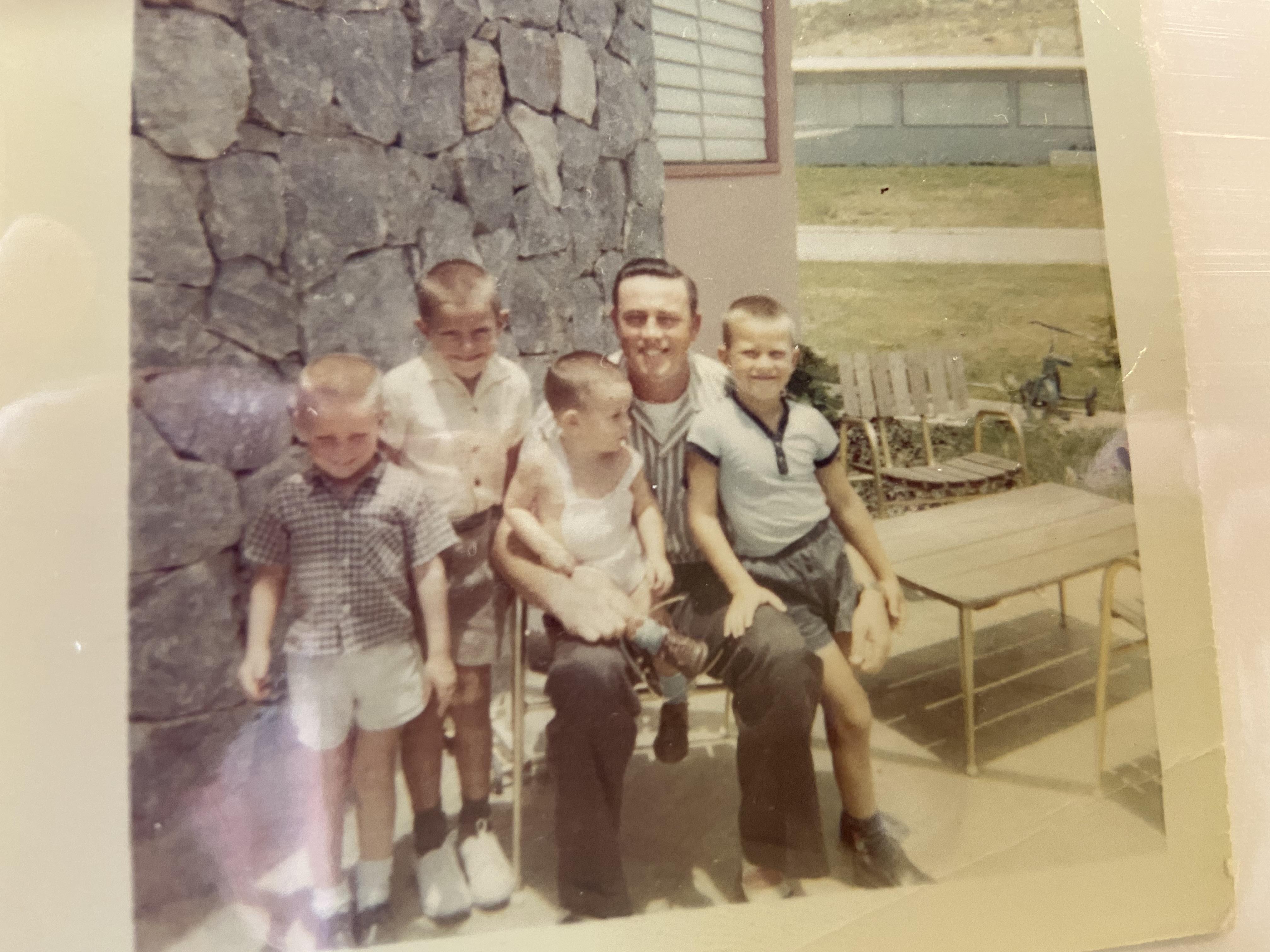 Tom Lewis and his boys: Marty…