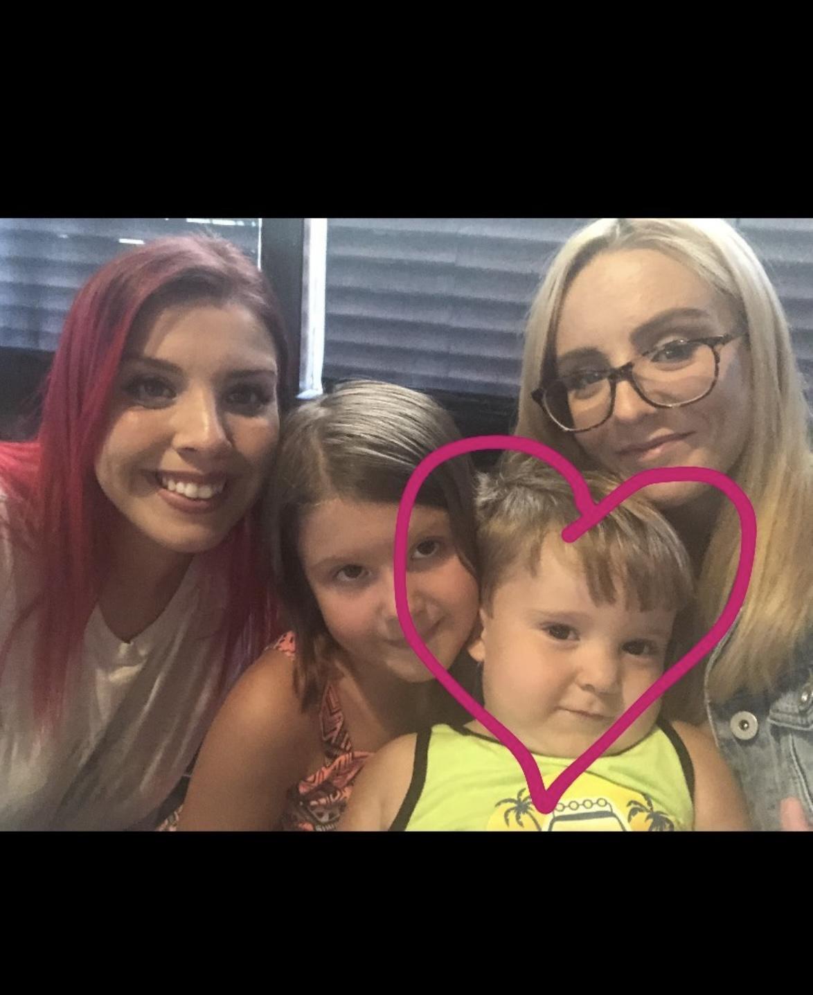 Mariel and Elisabeth with the…