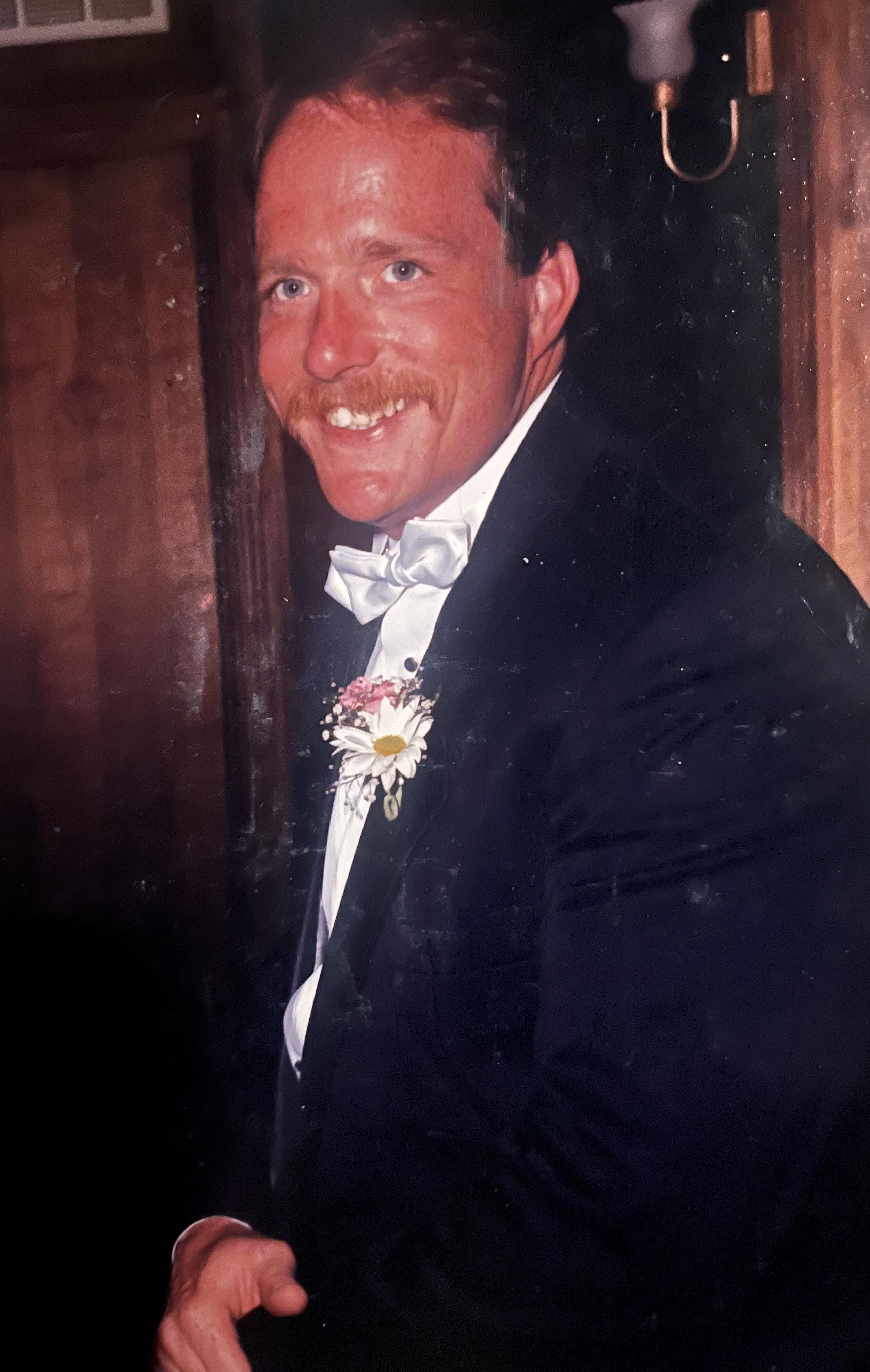 Dad on his wedding day