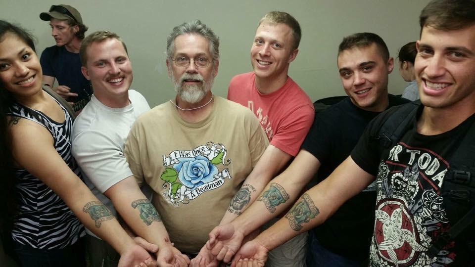 The group got witnessing tatt…