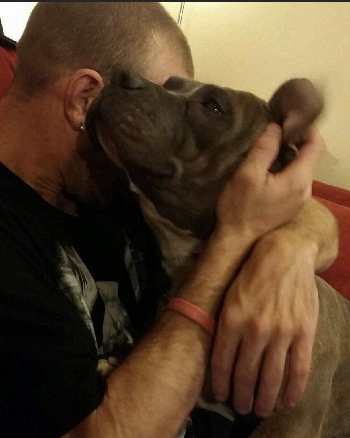 Derek loved his dog Duece.