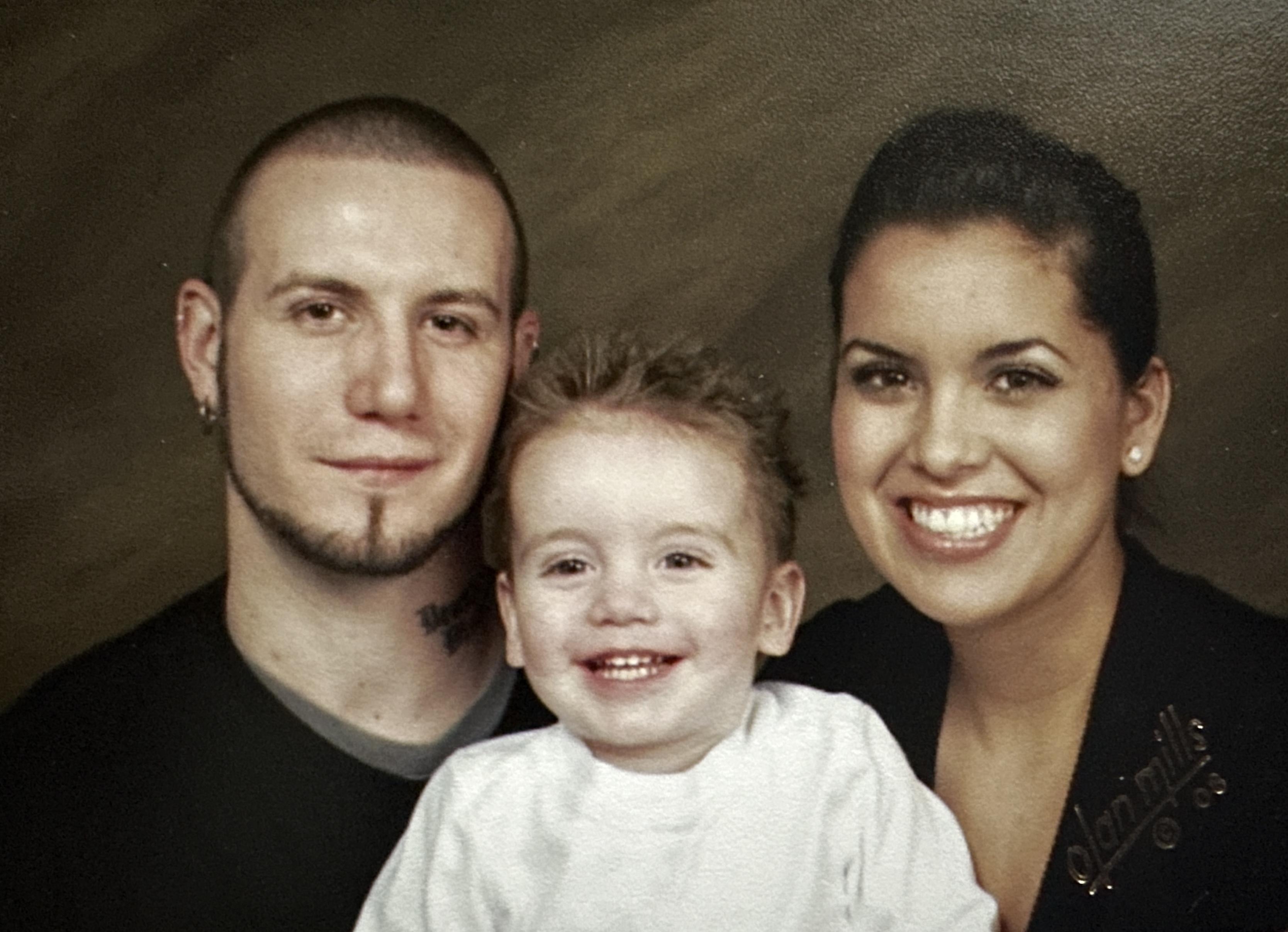Derek, Justine and Aiden