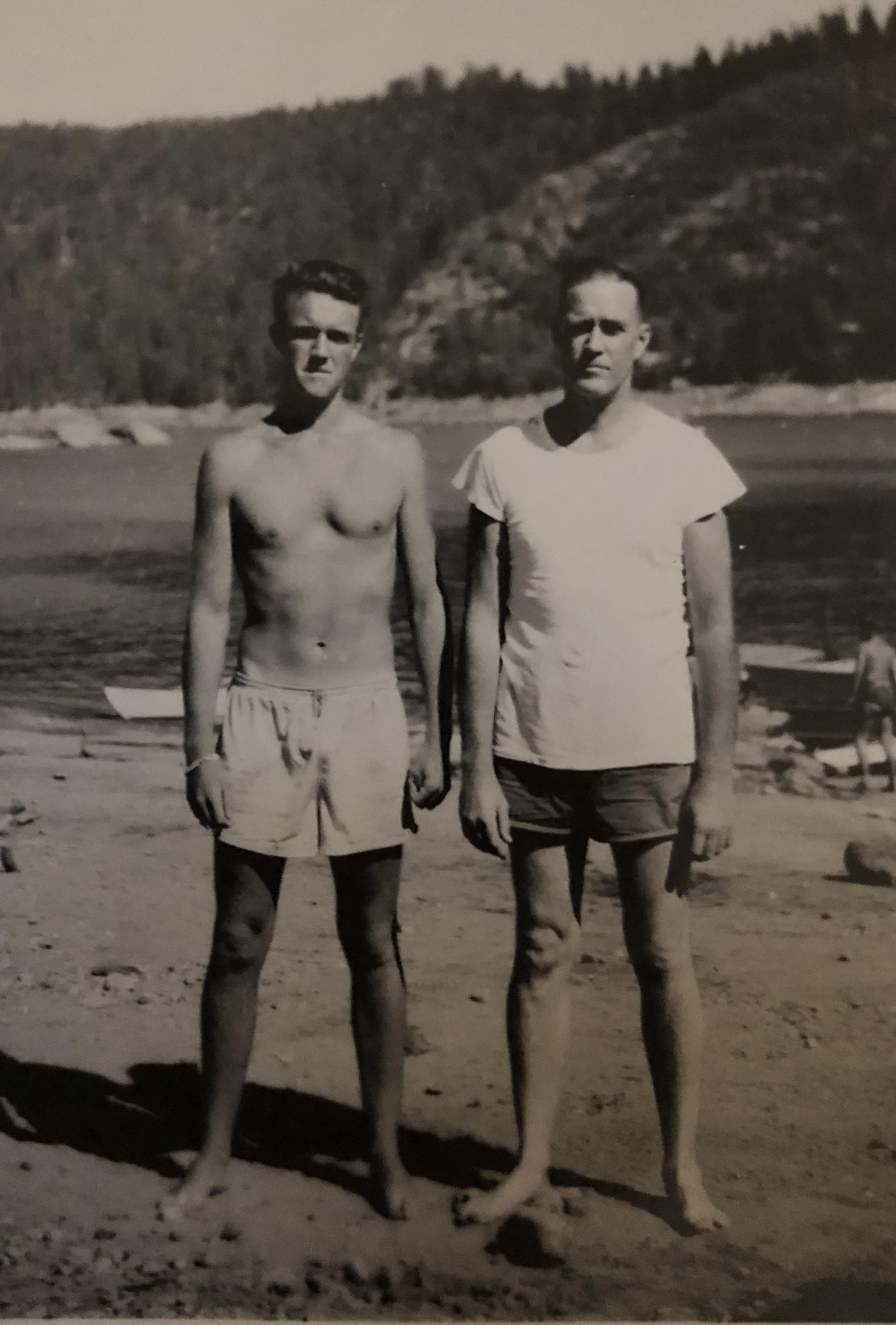 Jim looked a lot like his dad…