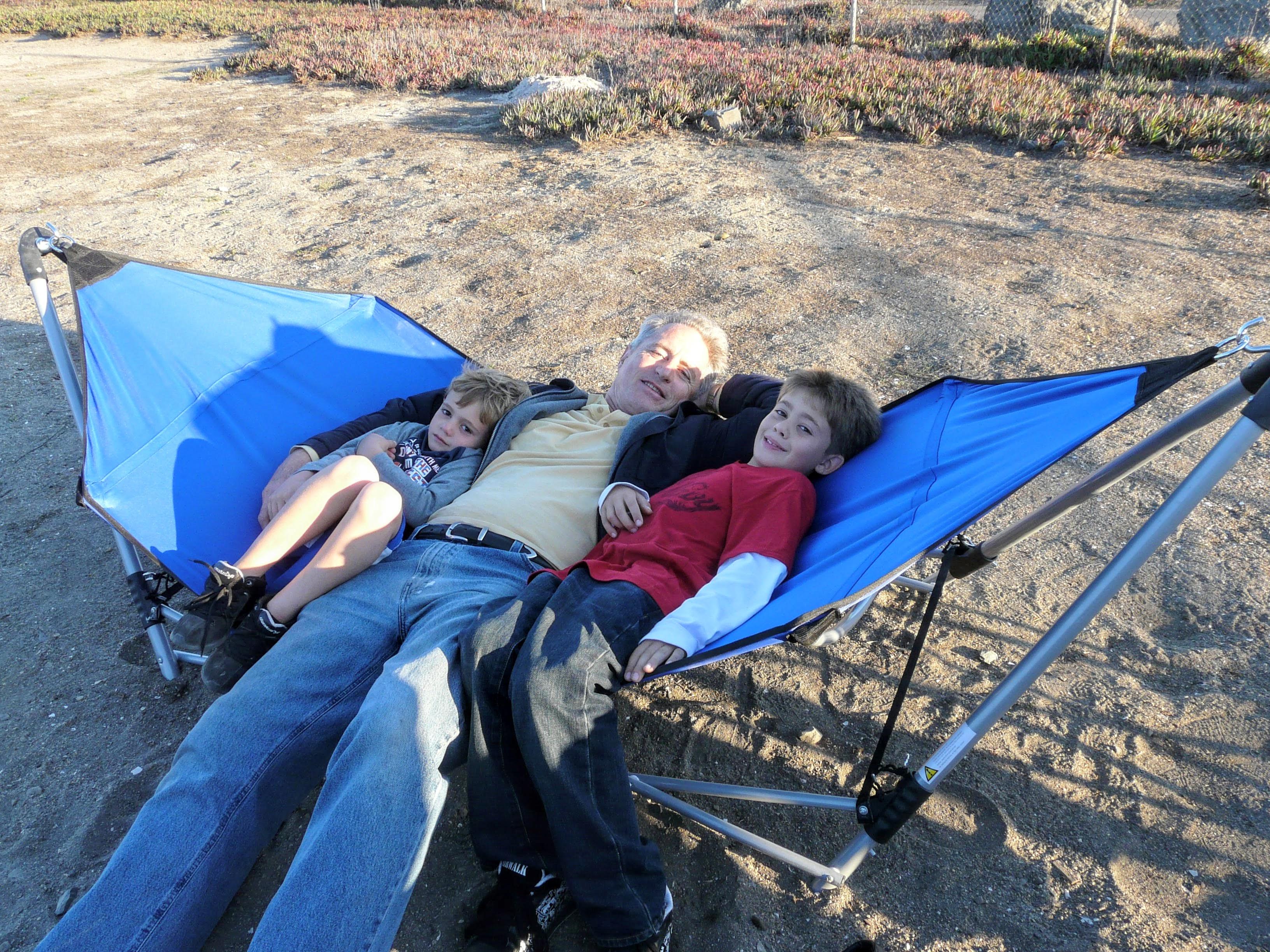 Chillaxing at the beach