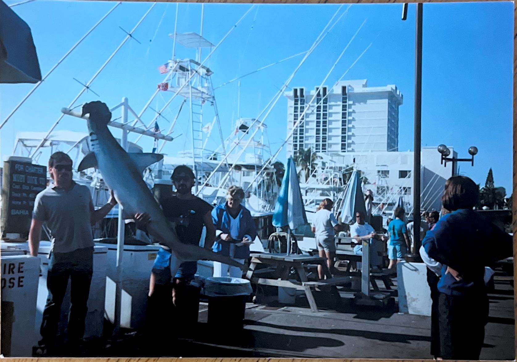 Bruce Hilbig and Rick fishing…