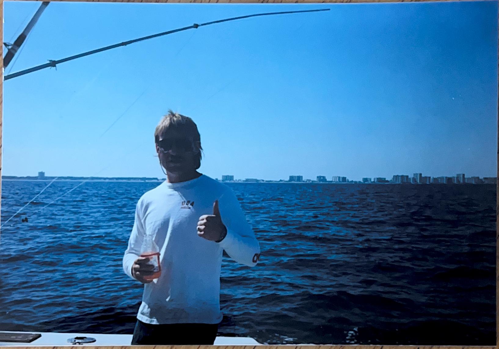 Bruce Hilbig and Rick fishing…