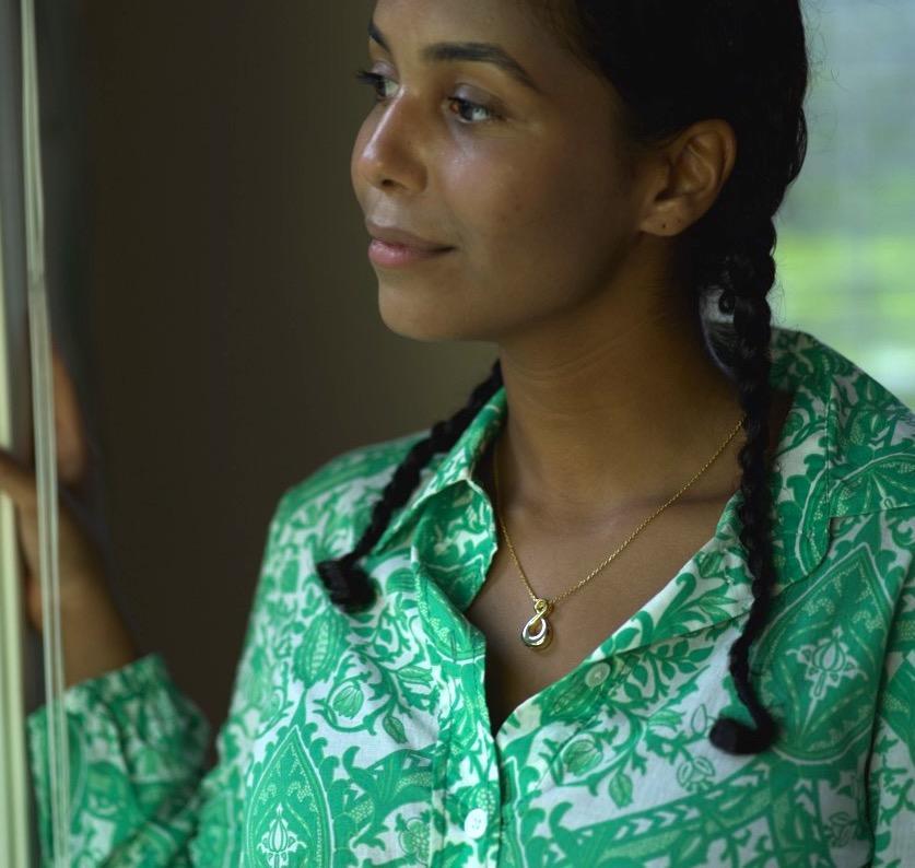 Photo of Infinity Cremation Necklace - Gold, Silver, Rose Gold