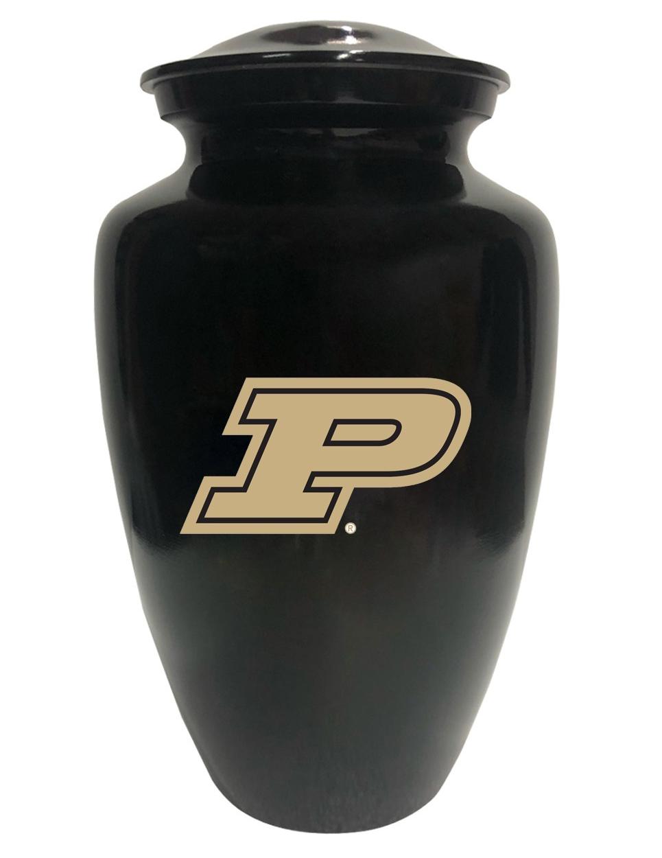 Photo of Purdue Boilermakers NCAA Licensed College Team Cremation Urn, Black