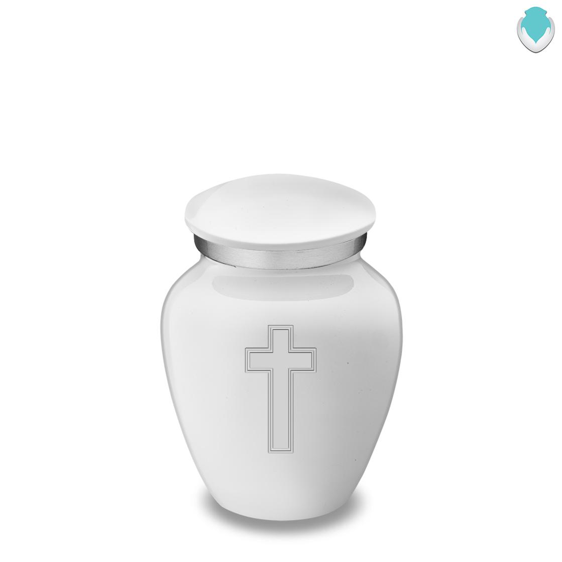 Photo of Keepsake Embrace Simple Cross Cremation Urn