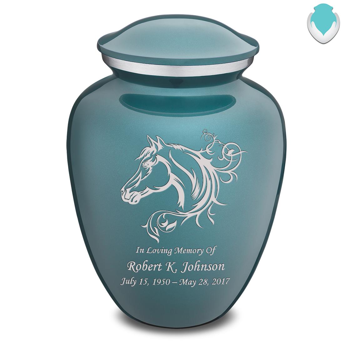 Photo of Adult Embrace Horse Cremation Urn