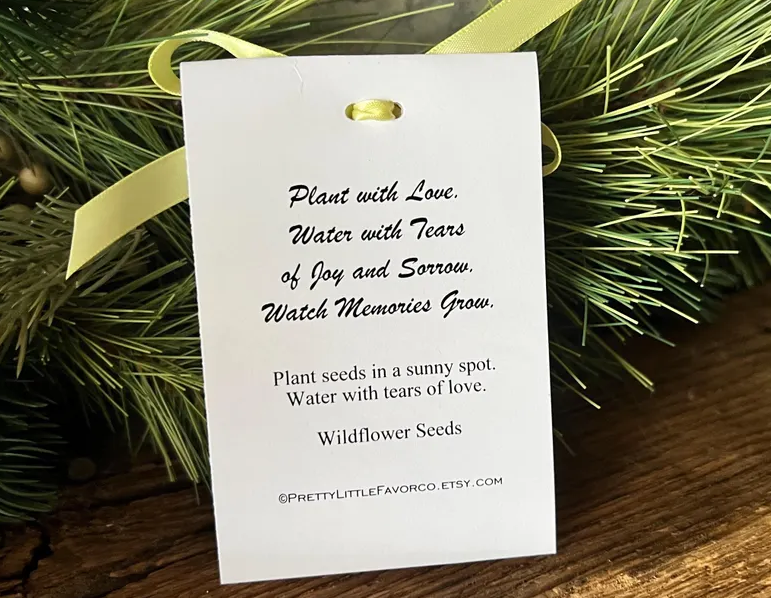 Photo of Set of 20 Butterflies in Garden Flower Seed Packets