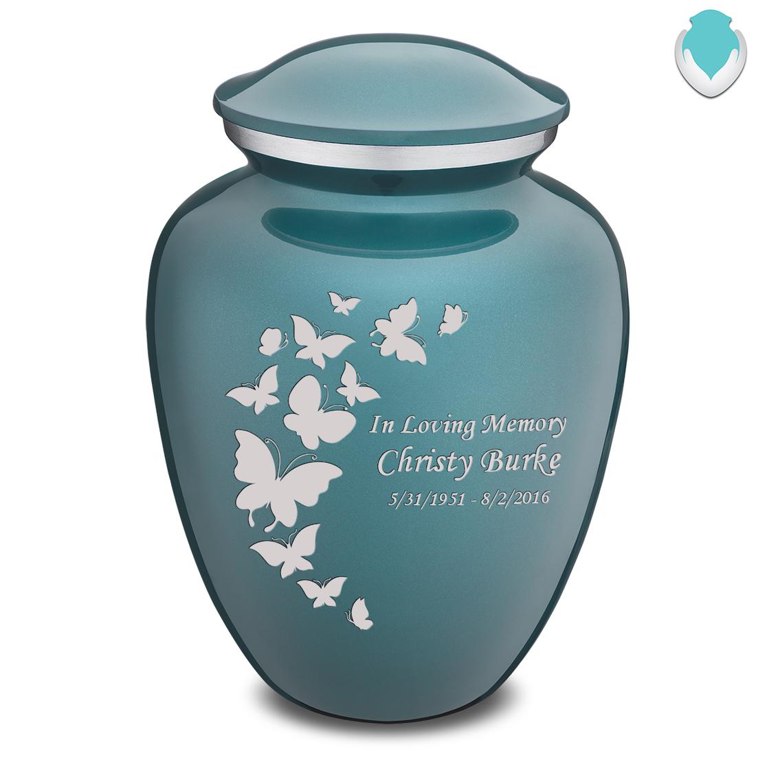 Photo of Adult Embrace Butterflies Cremation Urn