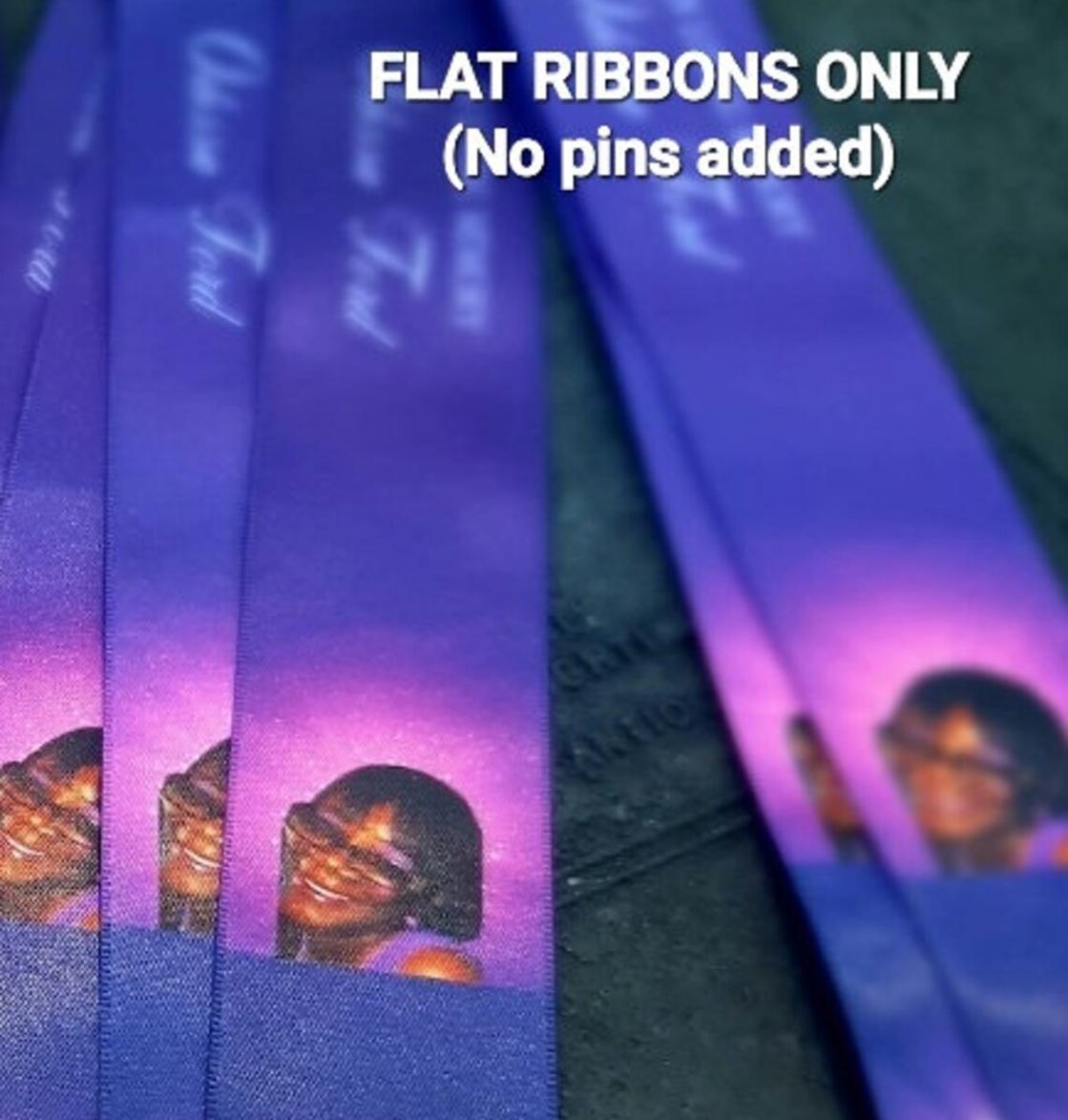 Photo of Large Custom Designed Memorial Ribbons