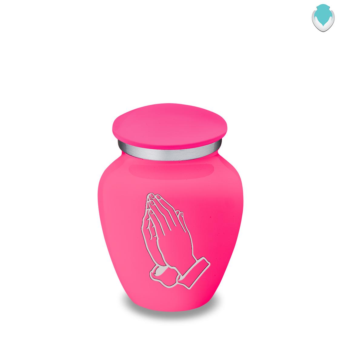 Photo of Keepsake Embrace Praying Hands Cremation Urn