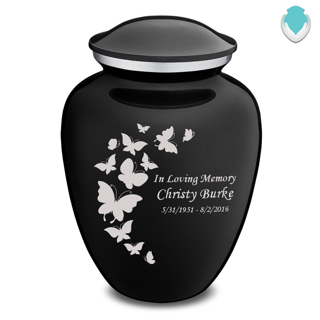 Photo of Adult Embrace Butterflies Cremation Urn