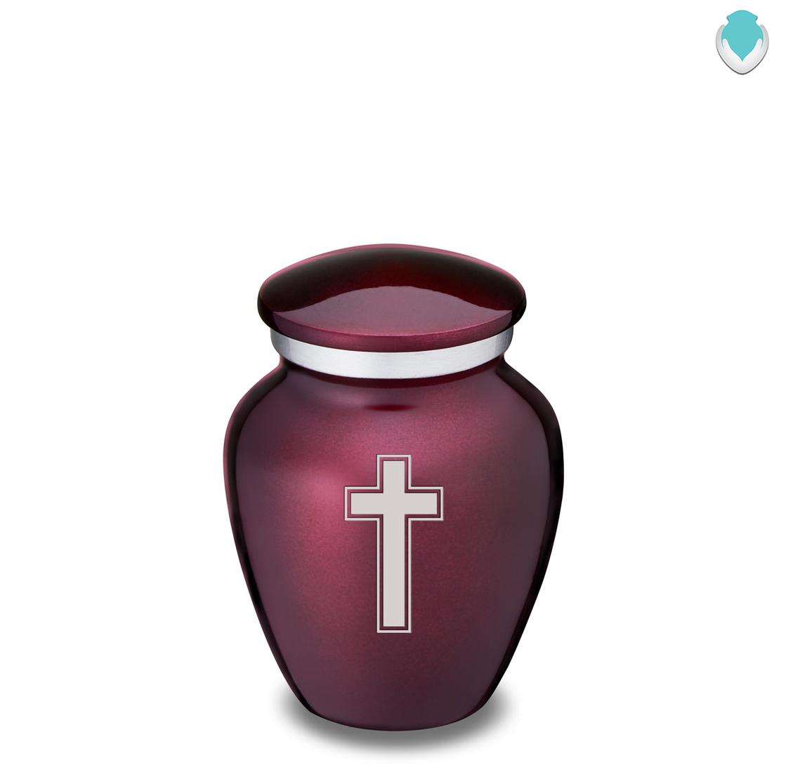 Photo of Keepsake Embrace Simple Cross Cremation Urn