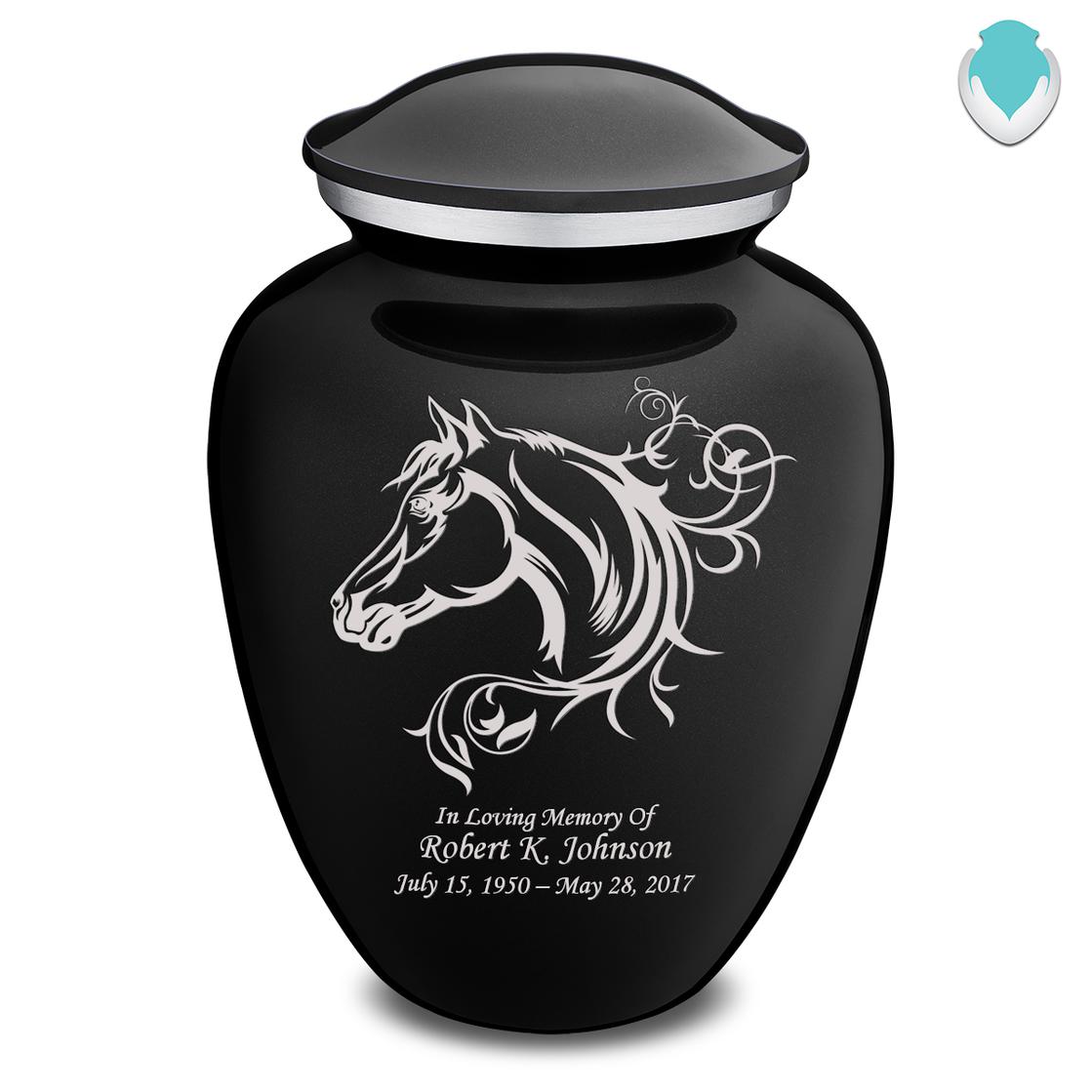 Photo of Adult Embrace Horse Cremation Urn