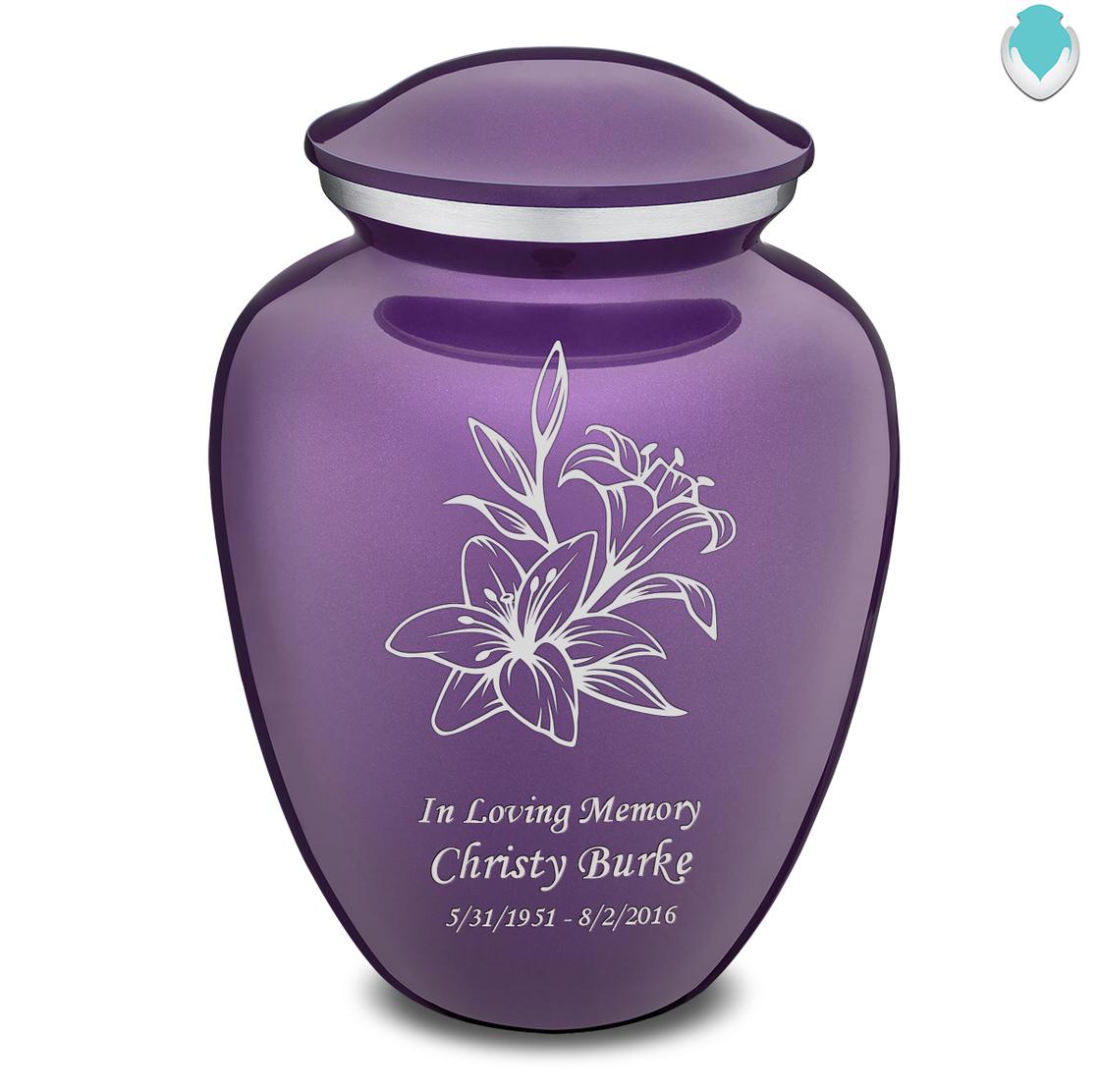 Photo of Adult Embrace Lily Cremation Urn