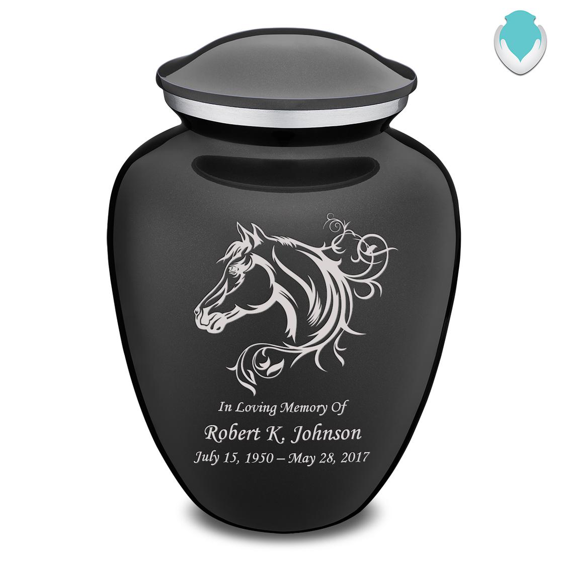 Photo of Adult Embrace Horse Cremation Urn