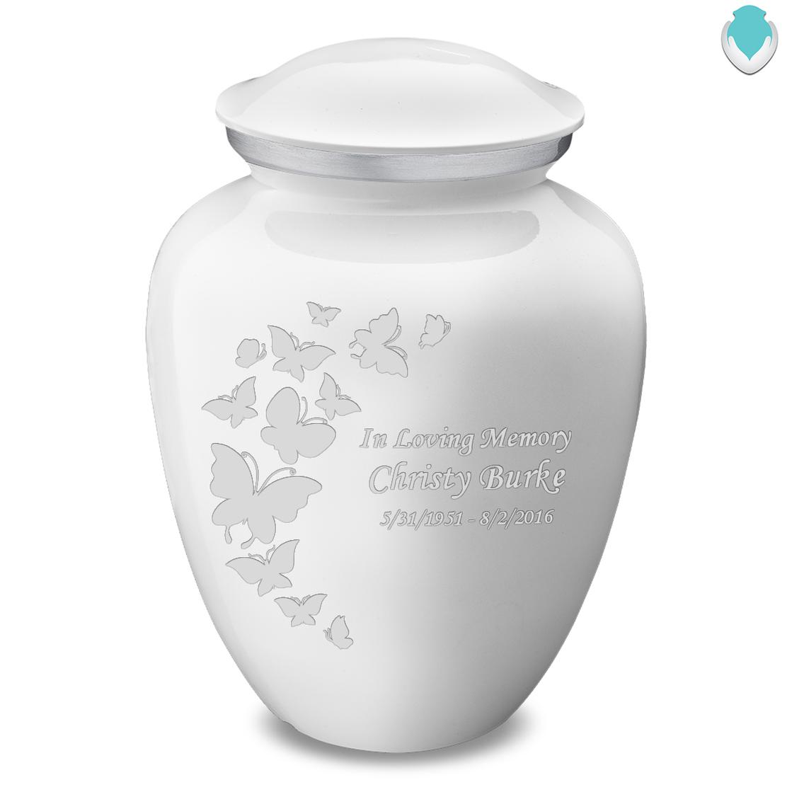 Photo of Adult Embrace Butterflies Cremation Urn