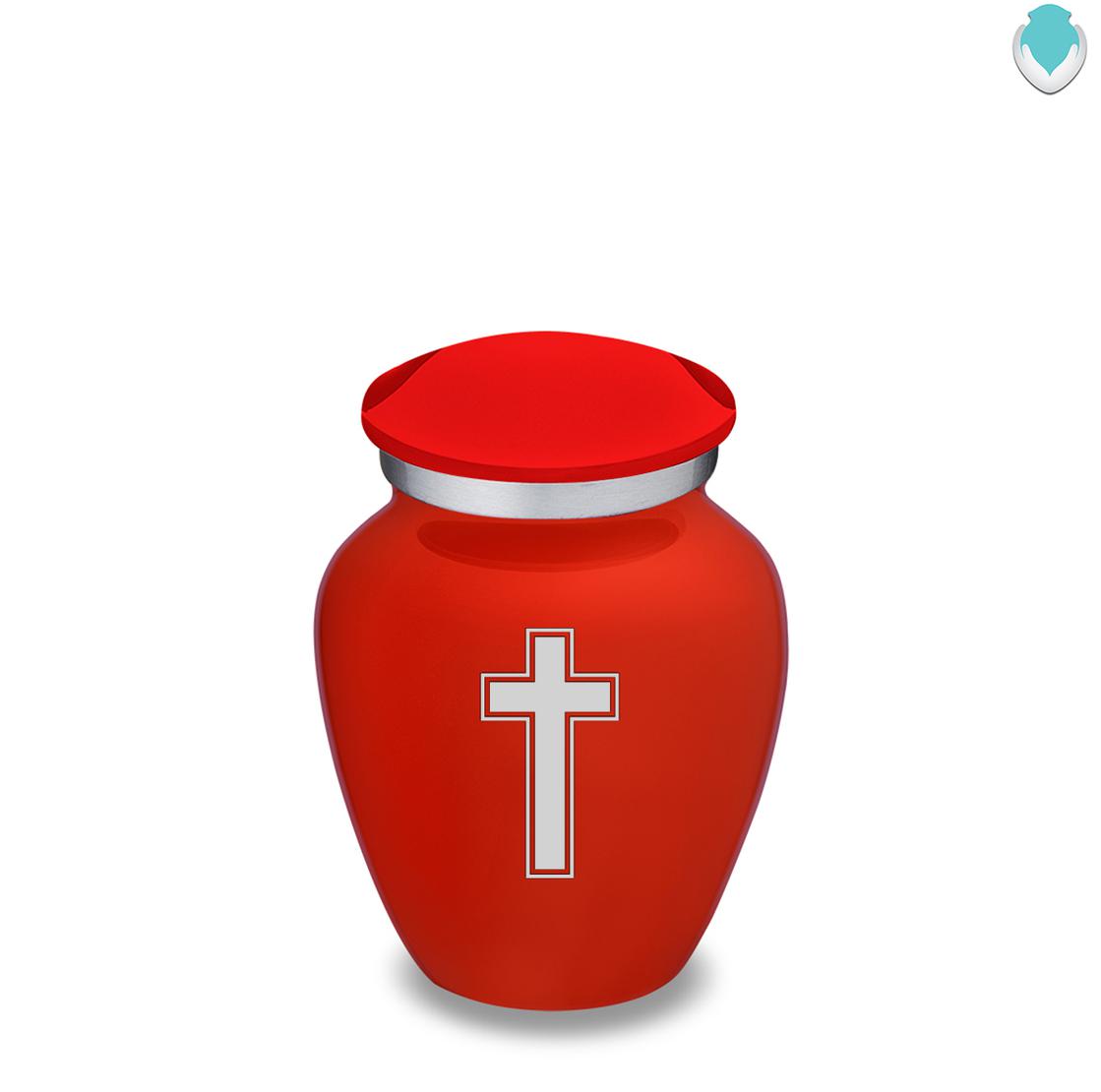 Photo of Keepsake Embrace Simple Cross Cremation Urn