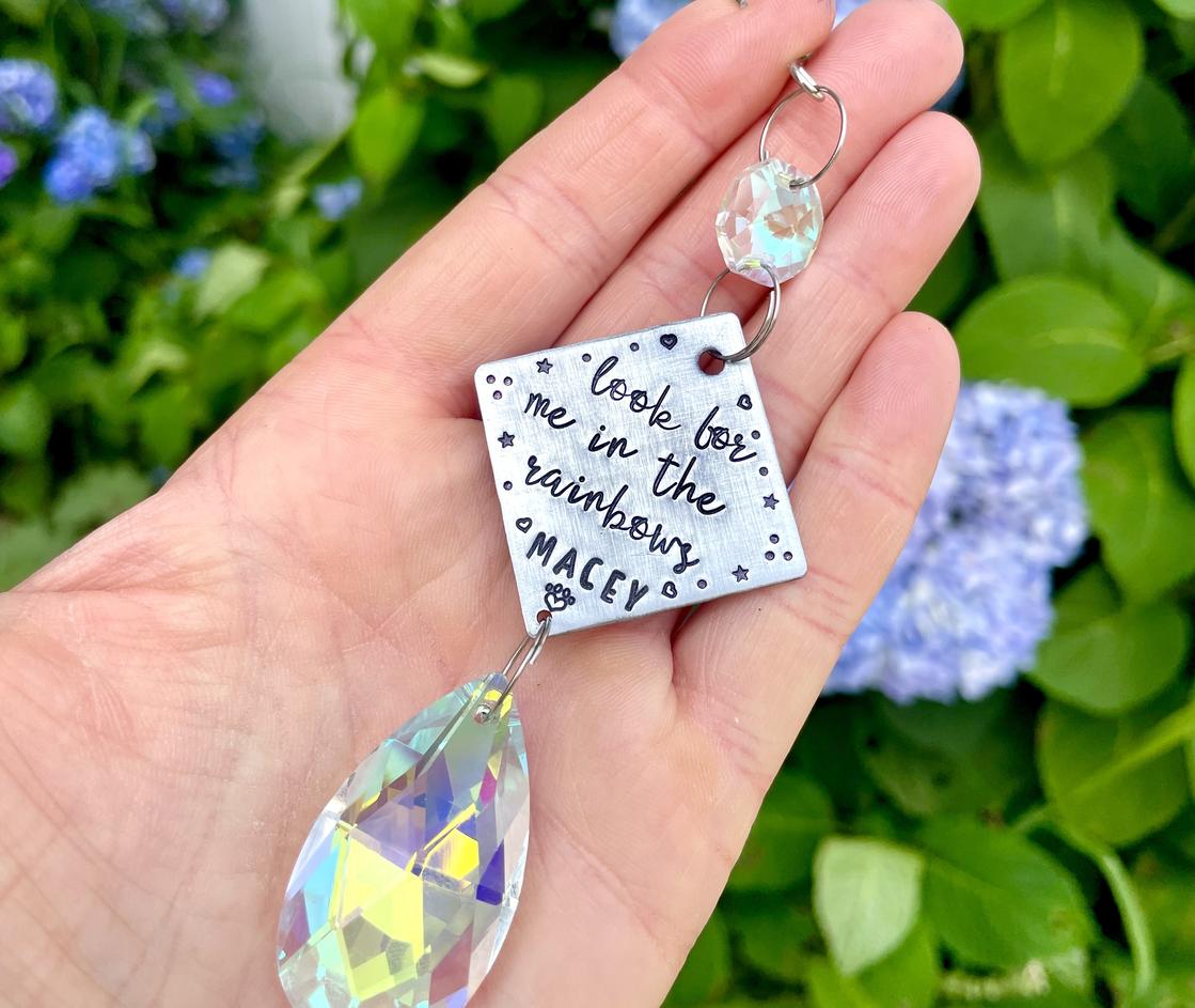 Photo of Personalized Memorial Suncatcher