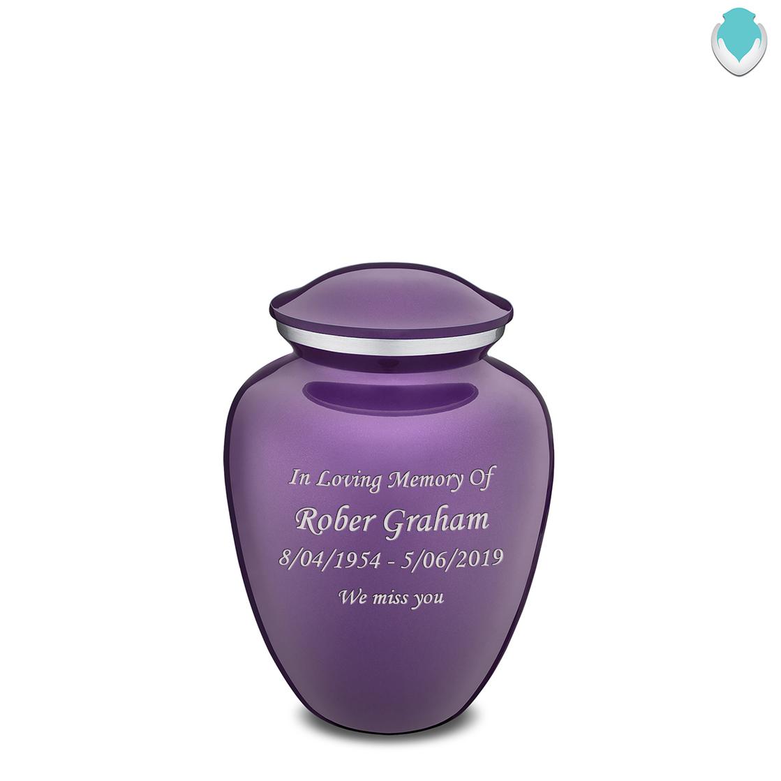 Photo of Medium Embrace Custom Engraved Cremation Urn