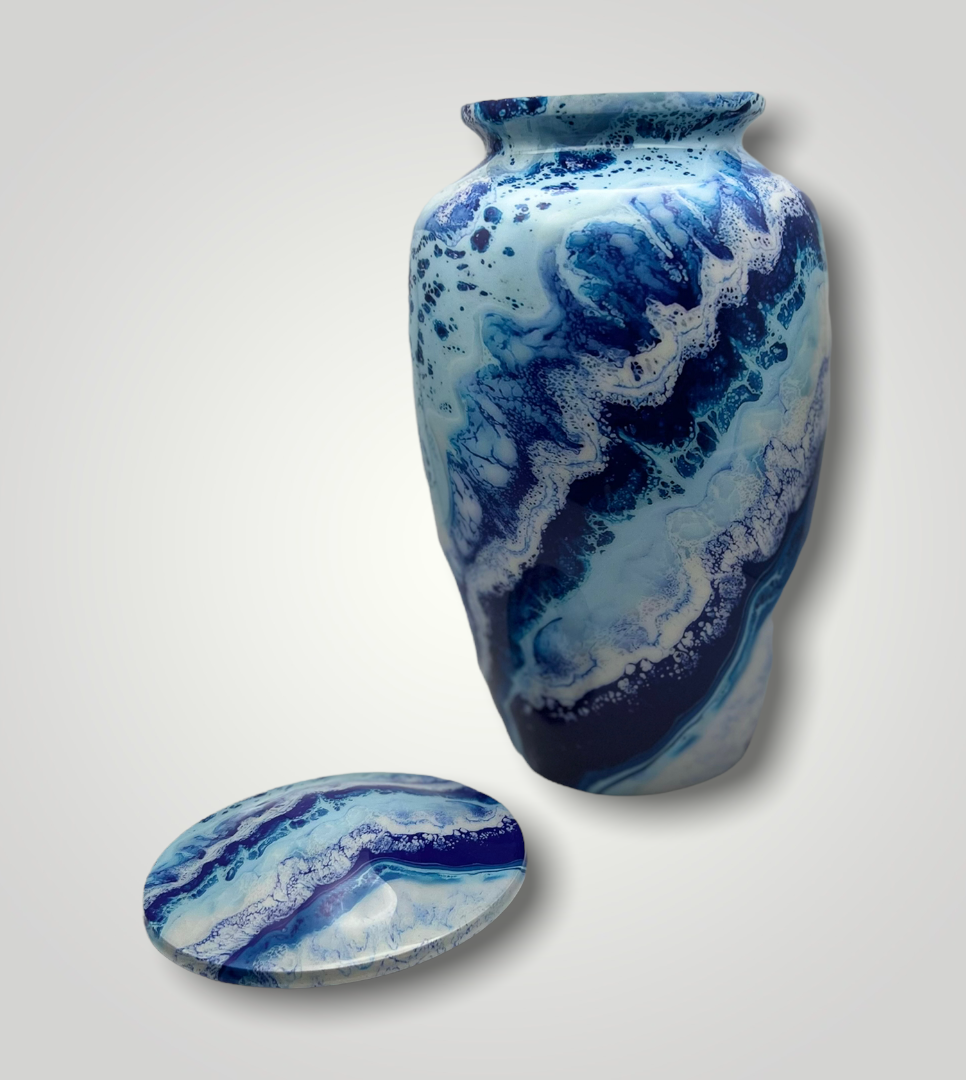 Photo of Ocean Waves Cremation Urn