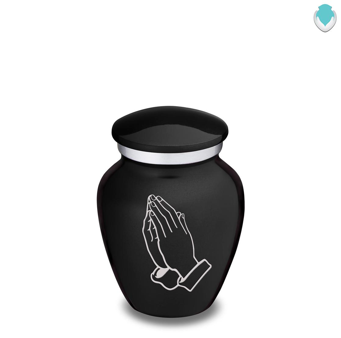 Photo of Keepsake Embrace Praying Hands Cremation Urn