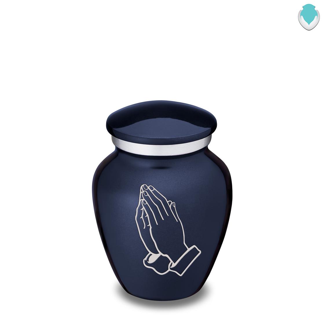 Photo of Keepsake Embrace Praying Hands Cremation Urn