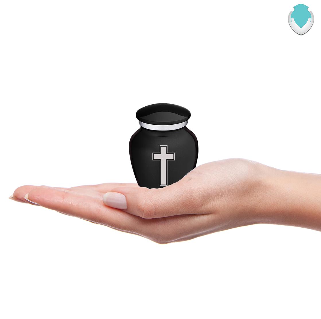 Photo of Keepsake Embrace Simple Cross Cremation Urn