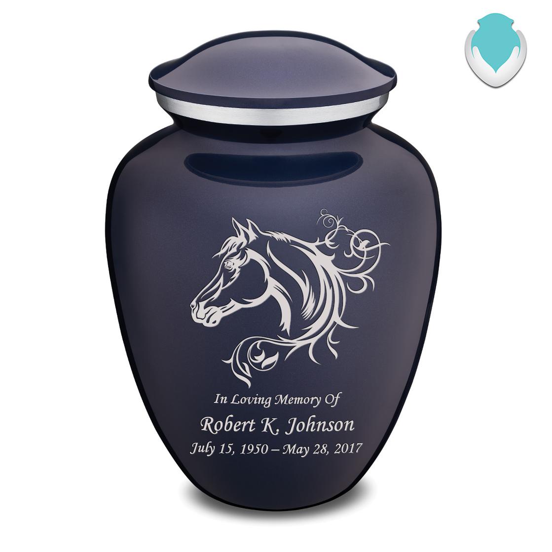 Photo of Adult Embrace Horse Cremation Urn