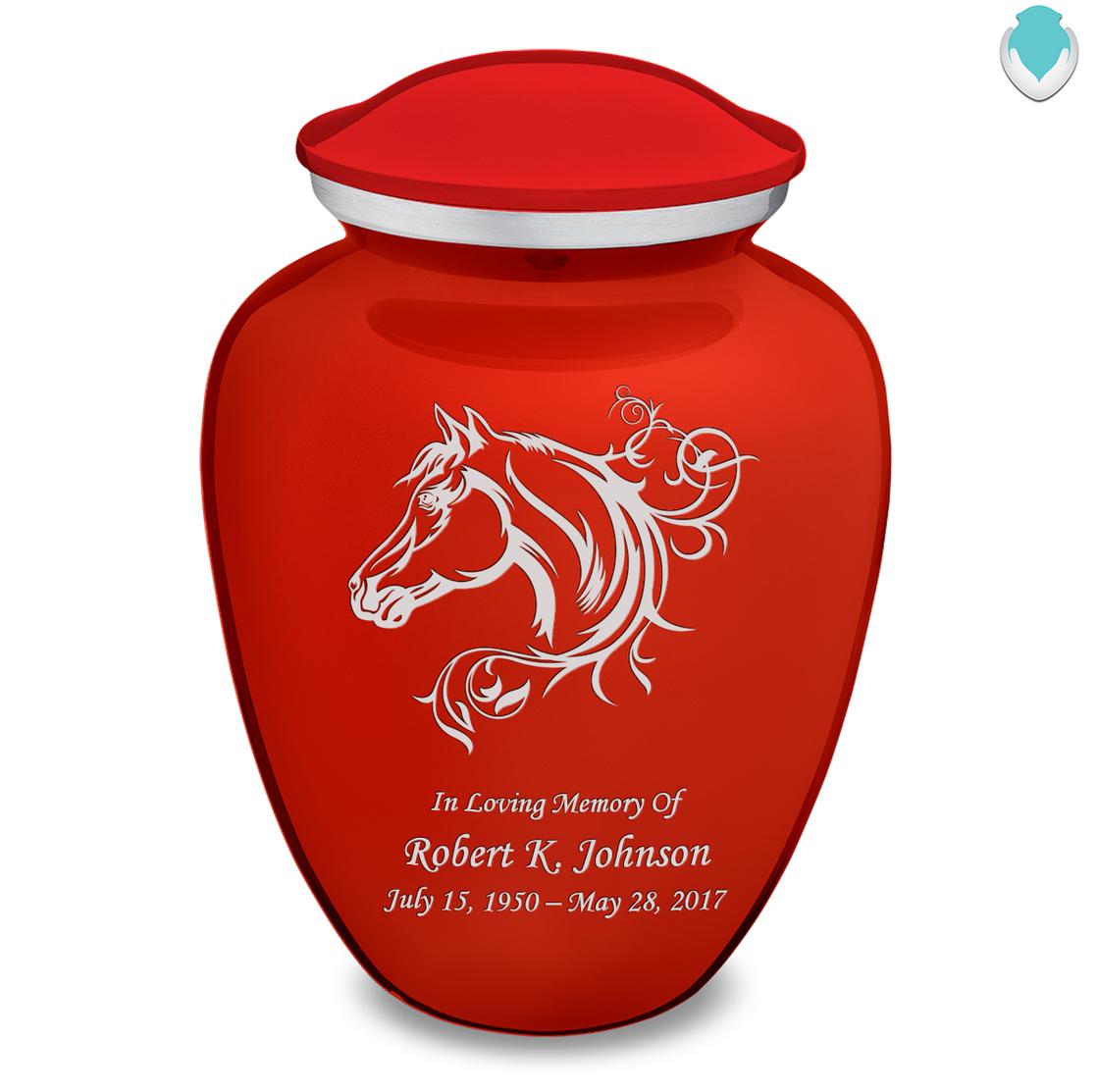 Photo of Adult Embrace Horse Cremation Urn