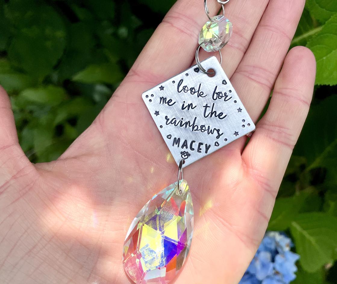 Photo of Personalized Memorial Suncatcher