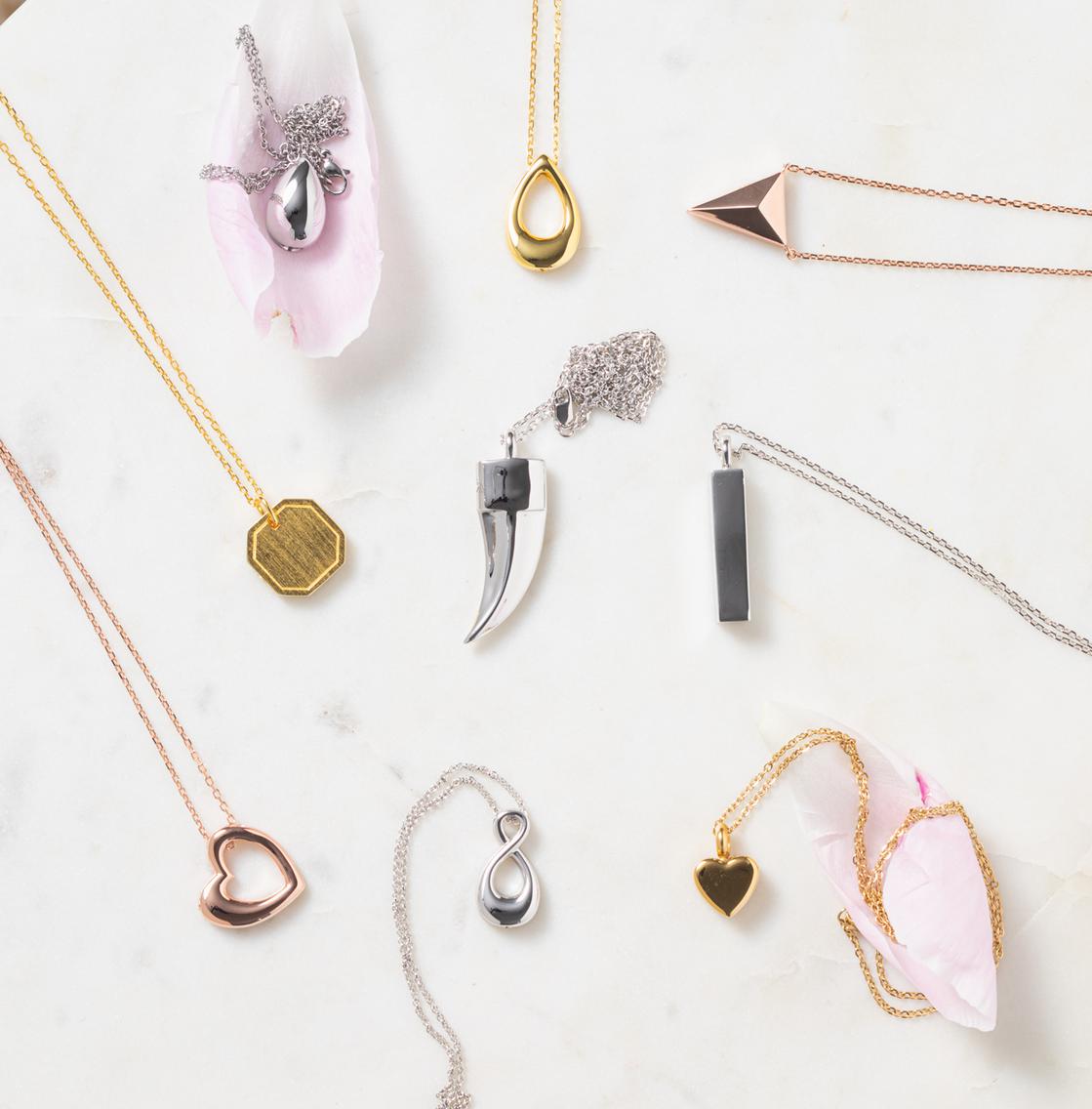 Photo of The Bar Cremation Necklace