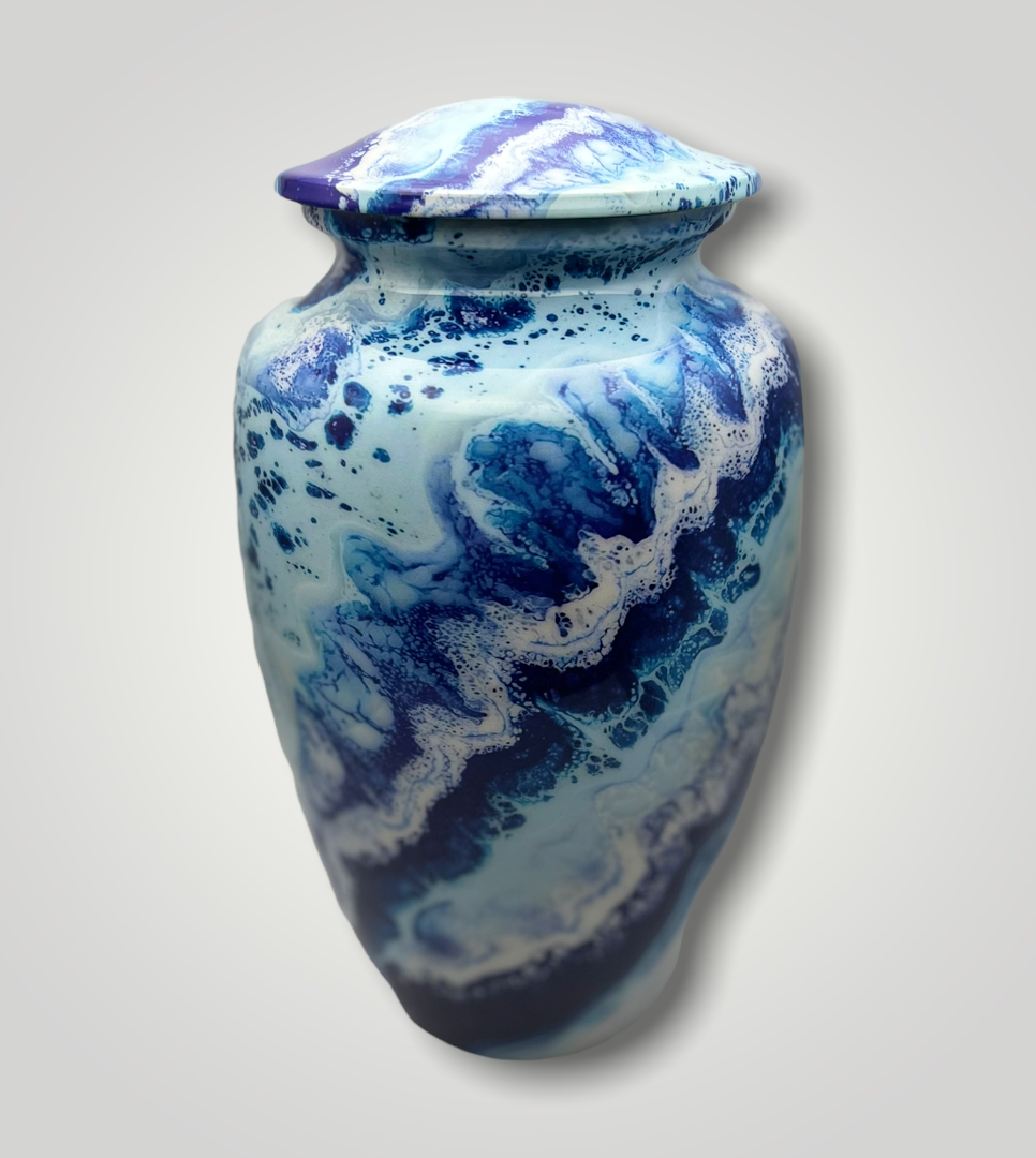 Photo of Ocean Waves Cremation Urn