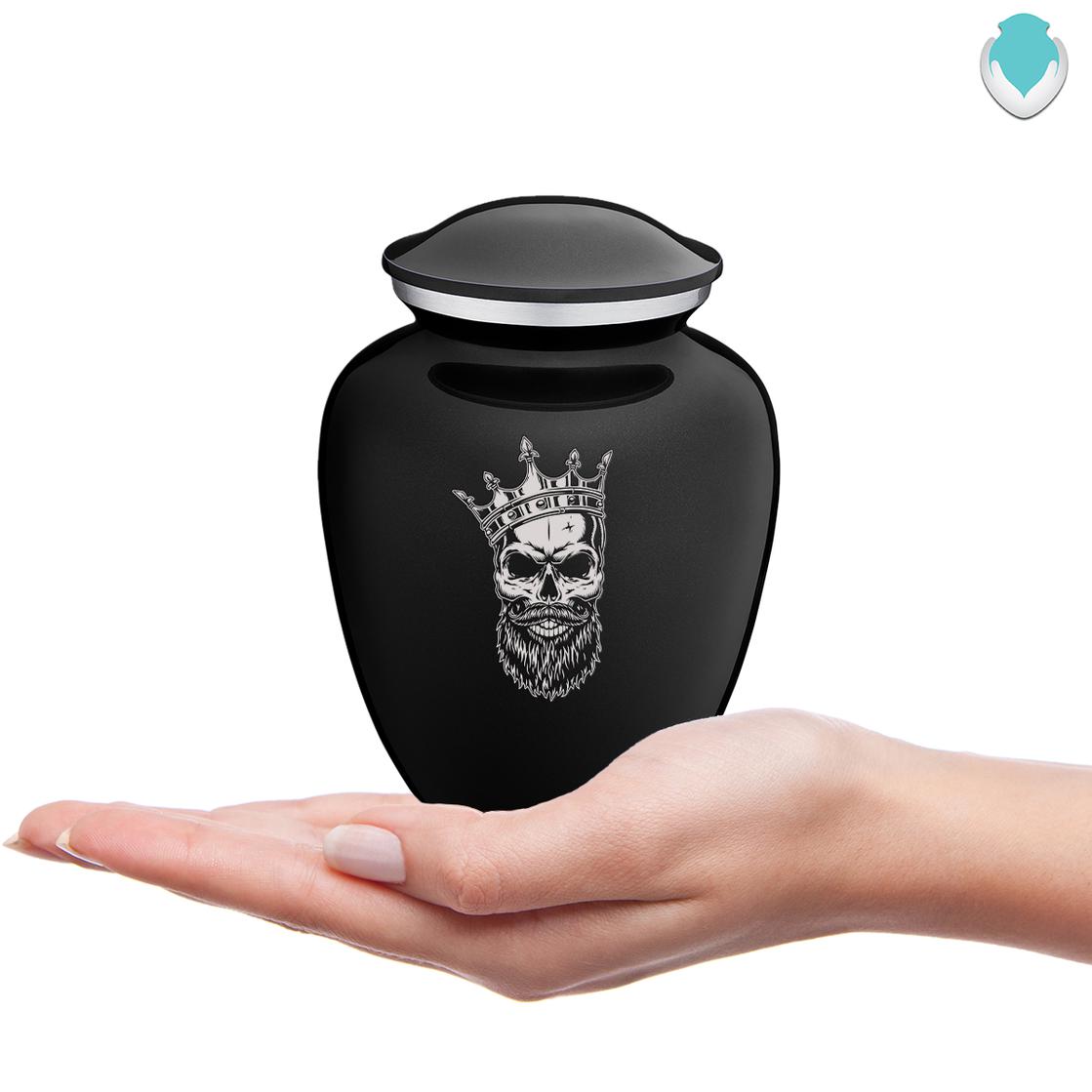 Photo of Medium Embrace Skull Cremation Urn